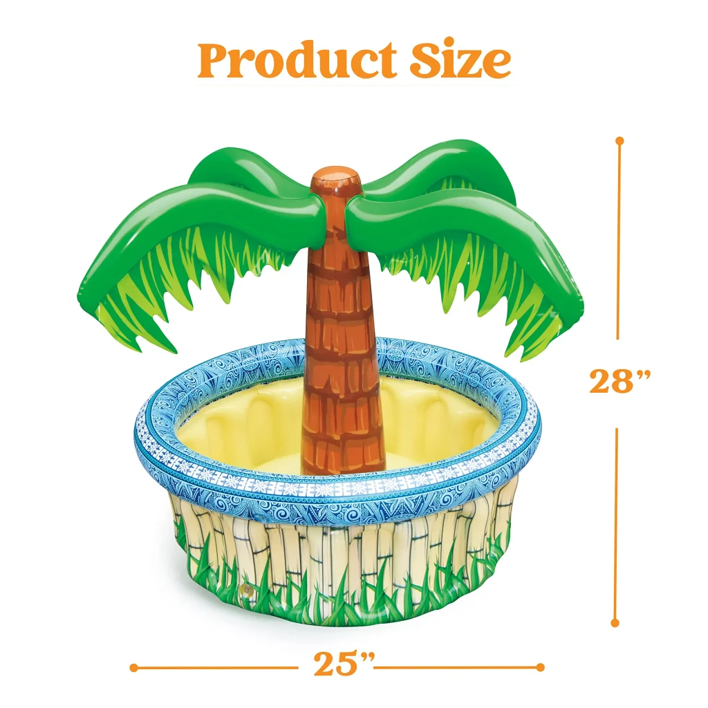 Palm tree slim can drink holder koozie – Sending You Aloha