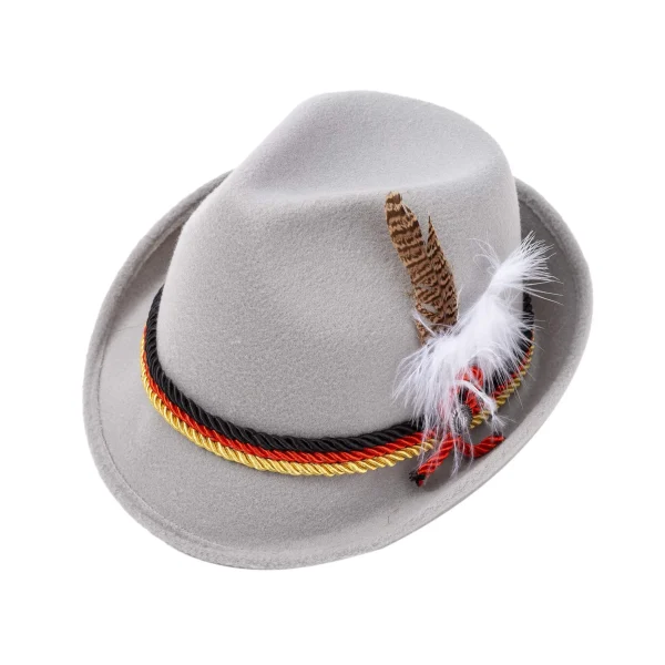2Pcs Authentic German Alphine Hat