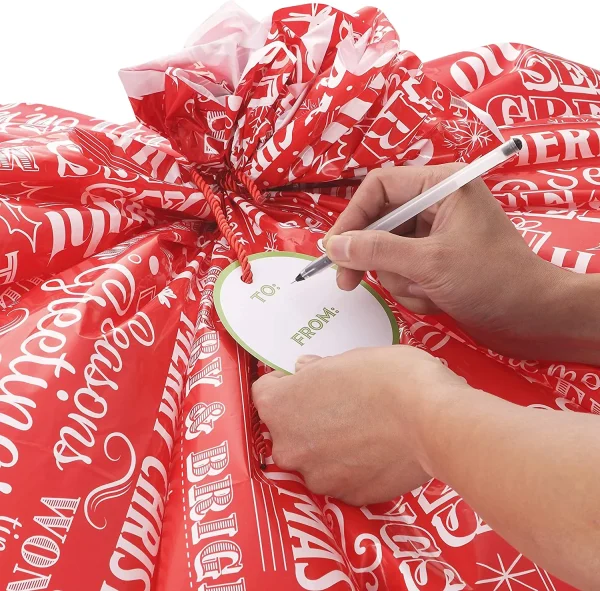2pcs Large Heavy Duty Christmas Bicycle Gift Bags