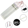 2 x 8 Tubes (12in) Christmas Icicle String Lights, Warm White