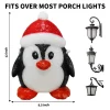 2pcs Penguin Porch Light Cover