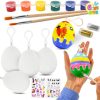 6 Piece Coloring Squishy Eggs Craft Set
