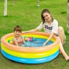 2pcs 34in Multicolor Inflatable Kiddie Pool