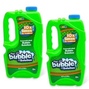 2pcs Bubble Bottle Refill Solutions 64oz