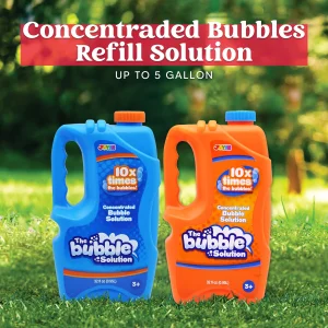 2pcs Bubble Refill Bottle Solutions 64oz