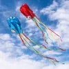 3pcs Red, Green, and Blue Large Octopus Kite