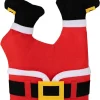 3pcs Christmas Santa Pants Hat Costume Accessories