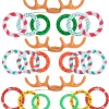 3pcs Inflatable Antler Toss Game For Christmas Party