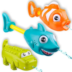 3Pcs Animal Character Water Guns for Kids