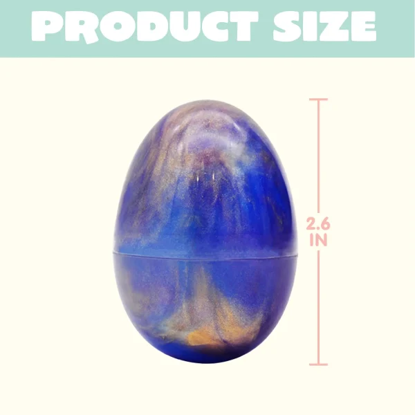 12Pcs Cosmic Realm Slime Prefilled Easter Eggs 2.6in