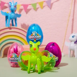 8Pcs Unicorn Toys Prefilled Easter Eggs 3.5in