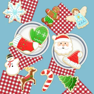30pcs Christmas Cookie Cutter Set