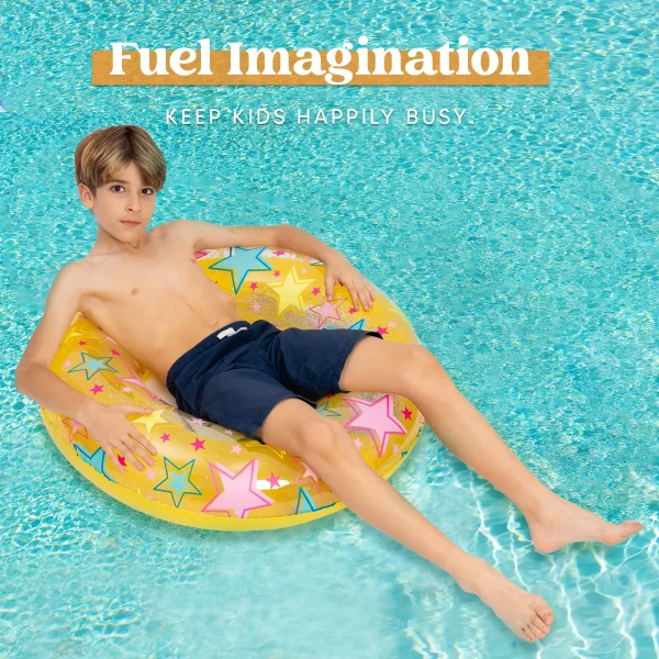 2pcs 32in Kids Inflatable Pool Floats