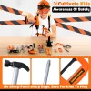32pcs Kids Tool Set with Construction Backpack Costume