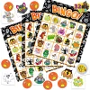 32pcs Halloween Bingo Cards Game