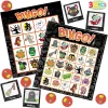 32pcs Halloween Bingo Cards Game