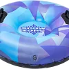 2pcs 34in Snow Tubes Inflatable Sled