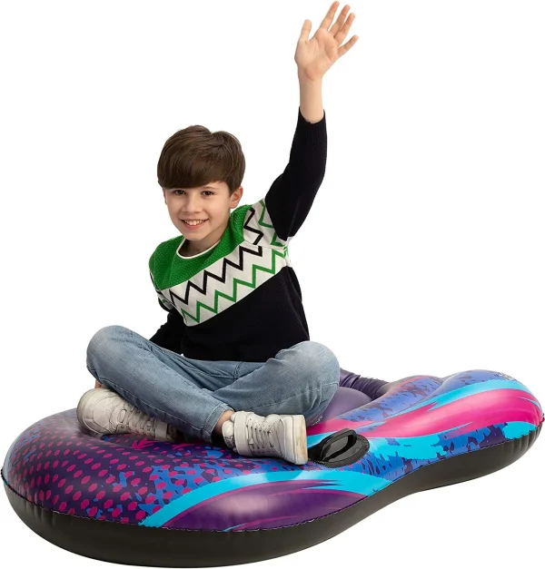2pcs 35.4in Inflatable Snow Sled