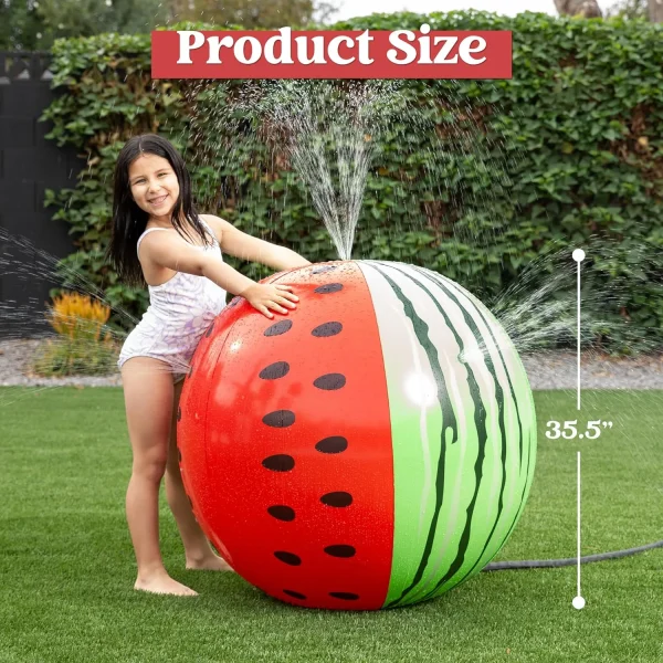 35.5in Inflatable Huge Melon Ball Jumbo Sprinkler