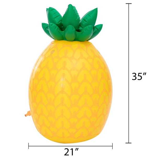 35in Inflatable Pineapple Water Sprinkler