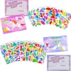 36 Pieces Valentines Day Stickers in 6 Designs for Kids