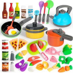 36Pcs Cooking Pretend Play