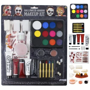 36Pcs Halloween Family Makeup Kit