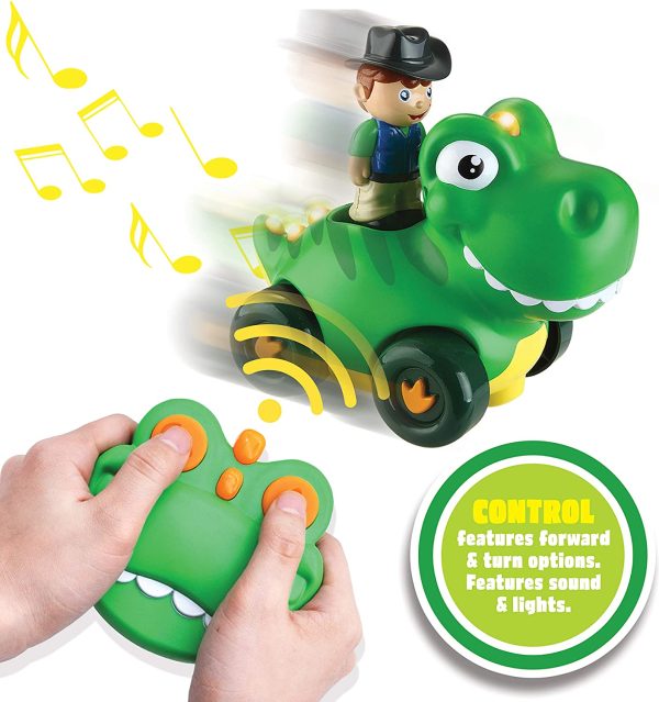 Radio Control Dinosaur Race Car Toys - Play-act