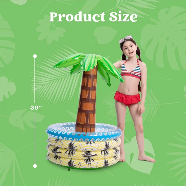 38in Inflatable Drinks Cooler Palm Tree