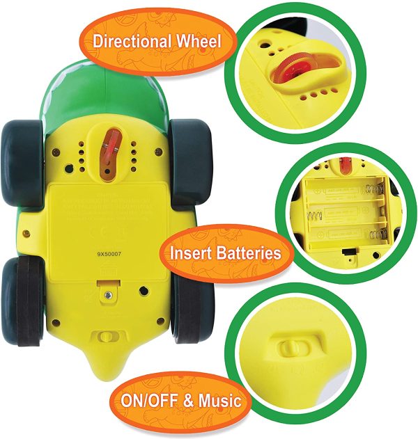 Radio Control Dinosaur Race Car Toys - Play-act