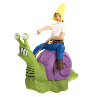 Child Ride on Snail Inflatable Halloween Costume