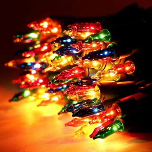 3×100 Multi Color Christmas Lights 64.3ft