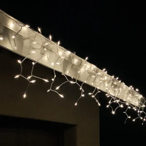 3×150 Warm White Icicle Lights