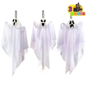 3Pcs Hanging Ghosts 25.5in