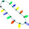 Christmas Necklace with Light up Beanie