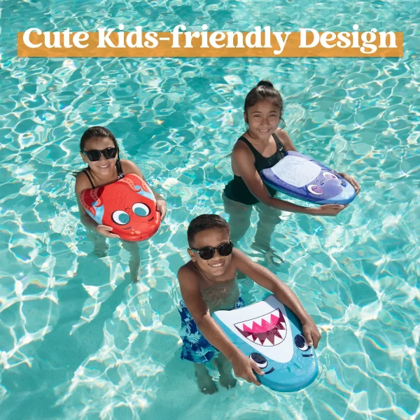 3pcs Whale, Shark and, Octopus Swimming Kickboards