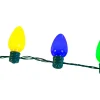 3pcs 12 LED Light up Christmas Bulb Necklace Accessories