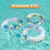 3pcs 32.5in Fashion Inflatable Ring Pool Float