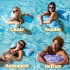 3pcs Fashion Pattern Inflatable Pool Hammock