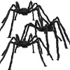 3pcs Halloween Hairy Spiders Cute Hairy Spiders 63in