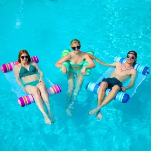 3pcs Inflatable Pool Float Hammock