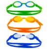 3pcs Kids Orange Blue and Green Swimming Goggles