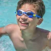 3pcs Kids Orange Blue and Green Swimming Goggles