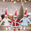 3pcs Santa Costume Christmas Decorations
