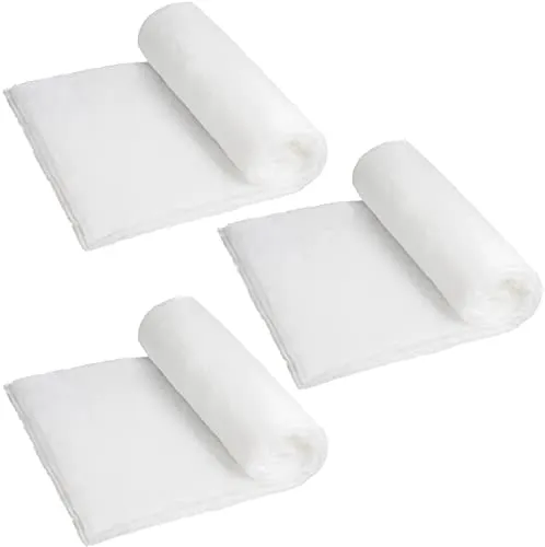 3pcs Thick Snow Blanket Roll Christmas Decoration