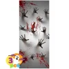 3pcs Zombie Hands Halloween Door Cover 72in x 30in