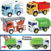 4pcs City Trucks Play Vehicles Toy Set