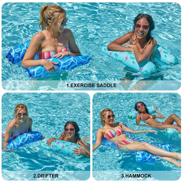 4 in 1 Hammock Inflatable Pool Float