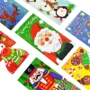 40pcs Holographic Christmas Greeting Cards