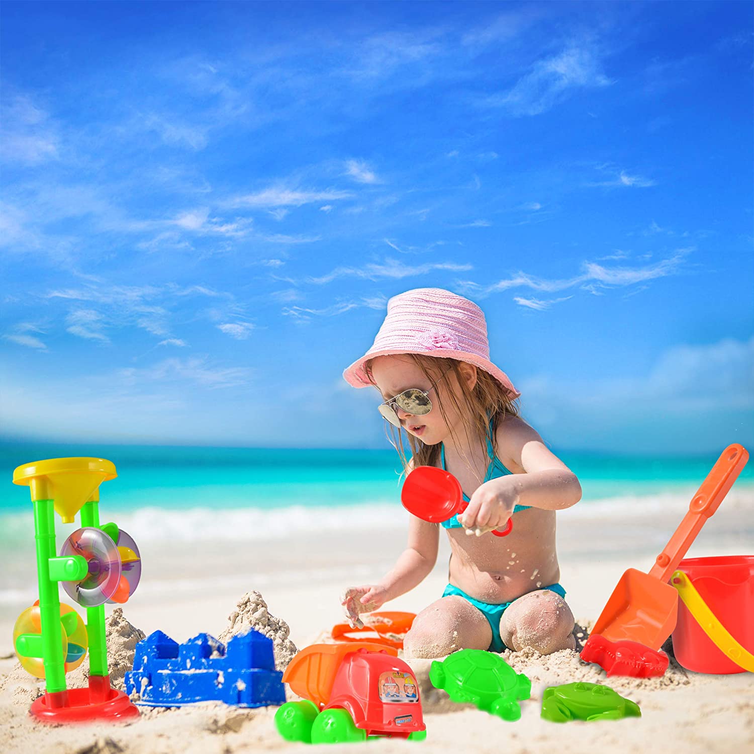 24 Pcs Beach Sand Toys Set – SLOOSH